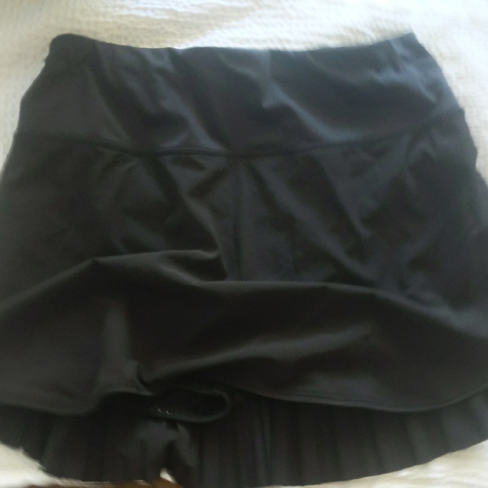 Women's Black Tennis Skirt